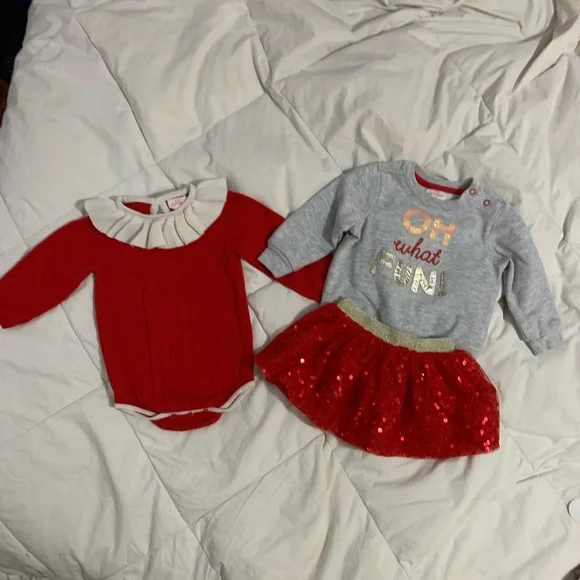 Cat & Jack | Matching Sets | 2 Cat Jack Christmas Outfits | Poshmark